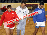 Luchada Adargoma - Uni&oacute;n Ag&uuml;imes, aplazada (Raquel Perdomo)