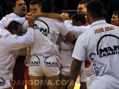 El MAN Adargoma se planta en la Gran Final de El Corte Ingl�s (foto: Raquel Perdomo)