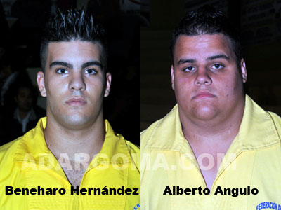 Beneharo Hern&aacute;ndez y Alberto Angulo (foto: Raquel Perdomo)