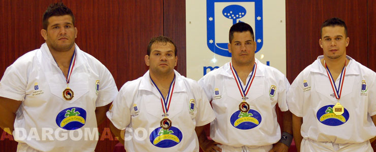 Tres adargomistas defendieron a Canarias en Madrid (foto: Carlos Ruiz)