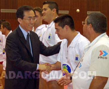 Tres adargomistas defendieron a Canarias en Madrid (foto: Carlos Ruiz)