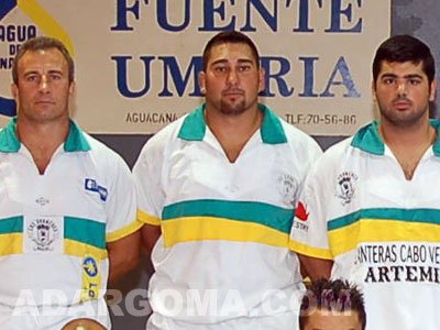 Eloy Guill&eacute;n, Mois&eacute;s P&eacute;rez y Adri&aacute;n Rodr&iacute;guez (foto: Raquel Perdomo)