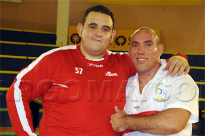 El puntal del Adargoma aplaudi&oacute; la soberbia actuaci&oacute;n de su escudero