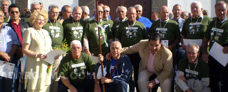 Reconocimiento a los deportistas veteranos de G&aacute;ldar