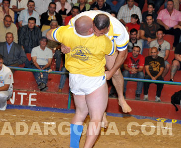 El MAN Adargoma estuvo en el homenaje a "El Trota" (foto: Raquel Perdomo)