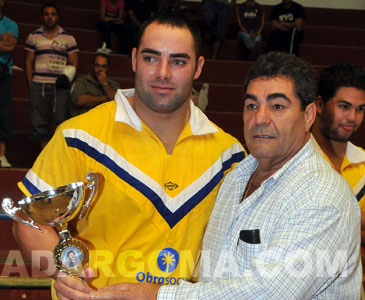El MAN Adargoma estuvo en el homenaje a "El Trota" (foto: Raquel Perdomo)