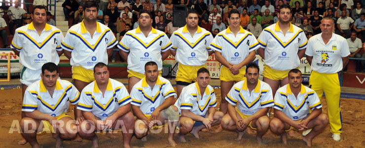 El MAN Adargoma estuvo en el homenaje a "El Trota" (foto: Raquel Perdomo)