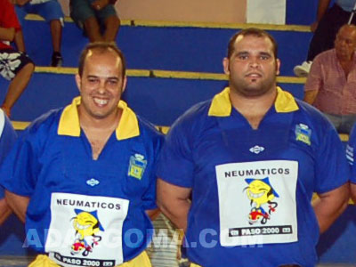 Jes&uacute;s Hern&aacute;ndez y David Goez (foto: Raquel Perdomo)