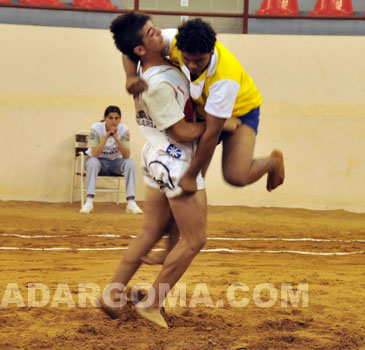 Miguel Hern&aacute;ndez, m&aacute;ximo tumbador de Canarias (foto: Raquel Perdomo)