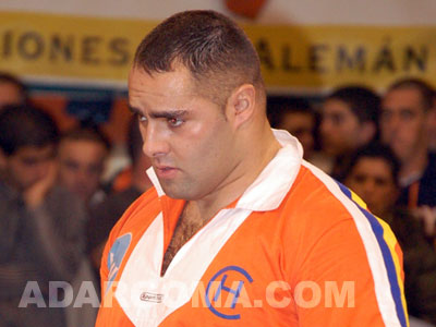 Ricardo Rodr&iacute;guez "Medianito IV", l&iacute;der del Chijafe (foto: Raquel Perdomo)