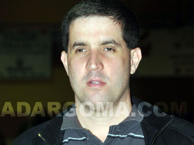 Rom�n Ventura, fisioterapeuta y exluchador (foto: Raquel Perdomo)