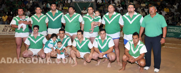 Club de Lucha Victoria, campe&oacute;n de primera categor&iacute;a (foto: Raquel Perdomo)