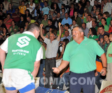 Club de Lucha Victoria, campe&oacute;n de primera categor&iacute;a (foto: Raquel Perdomo)